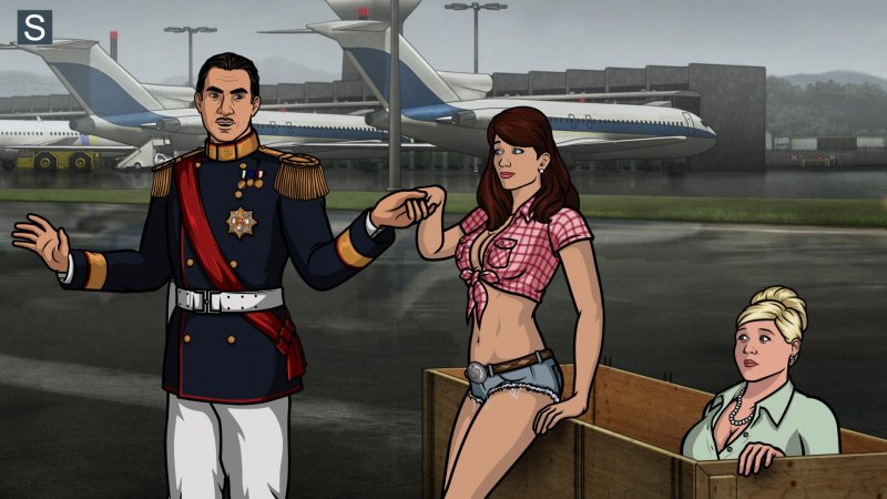 S05e10 Archer Vice Palace Intrigue Part I Archer Edna Cz