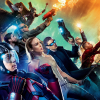 Plakáty hlavních postav seriálu Legends of Tomorrow