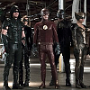 Upoutávka ke crossoverovým epizodám seriálů Arrow a The Flash