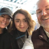 Maisie Williams je první herečka, která se letos vydala na natáčení do Belfastu